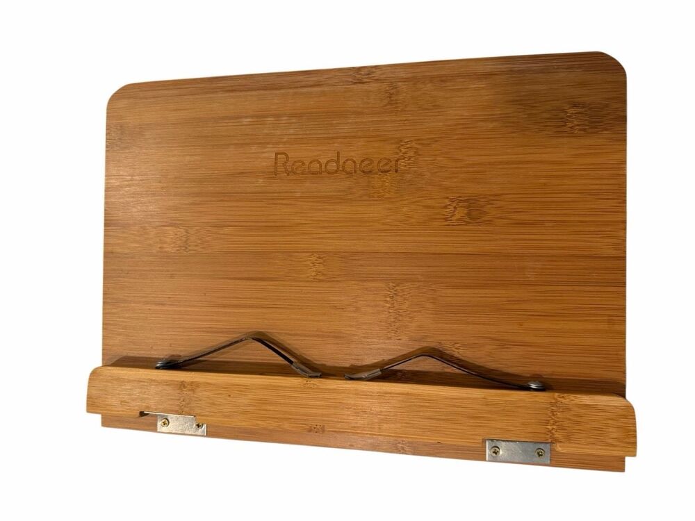 Reardeer Wooden Recipe Book Showcase Board